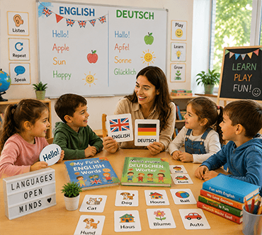 İngilizce ve Almanca Derslerimizde Eğlenerek Öğreniyoruz